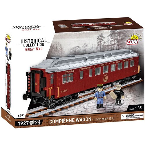 Klocki plastikowe COBI Historical Collection Great War Compiègne Wagon (11 November 1918) COBI-6291
