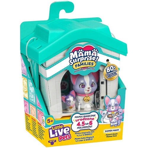 Zestaw figurek COBI Little Live Pets Mama Surprise Families Domek mamy MO-26659 (1 zestaw)