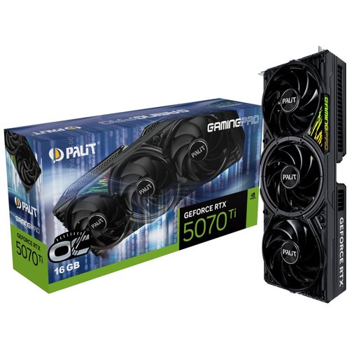 Karta graficzna PALIT GeForce RTX 5070 Ti GamingPro OC 16GB DLSS 4