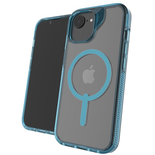 Etui ZAGG Santa Cruz Snap MagSafe do Apple iPhone 13/14/15/16e Niebieski