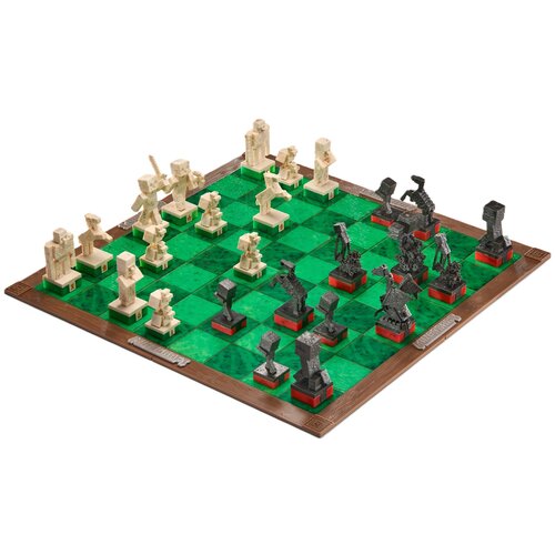 Szachy THE NOBLE COLLECTION Minecraft - Overworld Heroes vs. Hostile Mobs