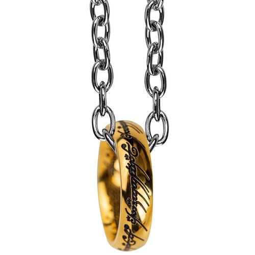 Naszyjnik THE NOBLE COLLECTION z zawieszką The one Ring - Władca Pierścieni