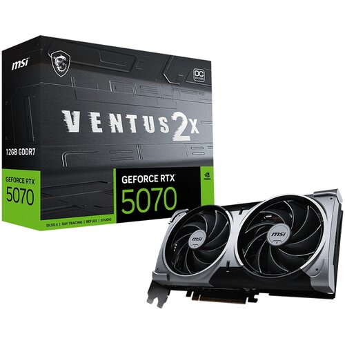 Karta graficzna MSI GeForce RTX 5070 Ventus 2X OC 12GB DLSS 4