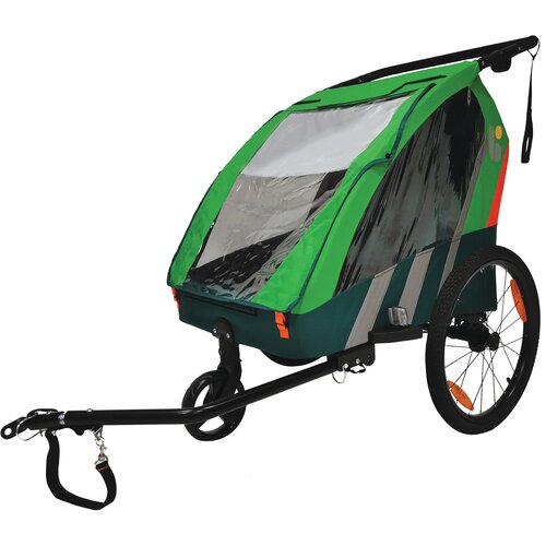 Przyczepka rowerowa BELLELLI Trailblazer BEL01BLZ006 Zielony