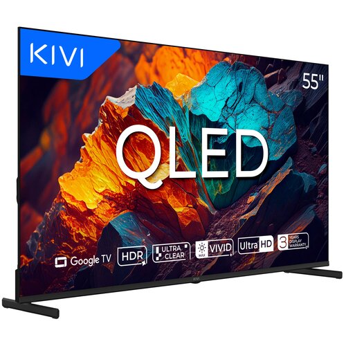 Telewizor KIVI 55U720QB 55" QLED 4K Google TV HDMI 2.1