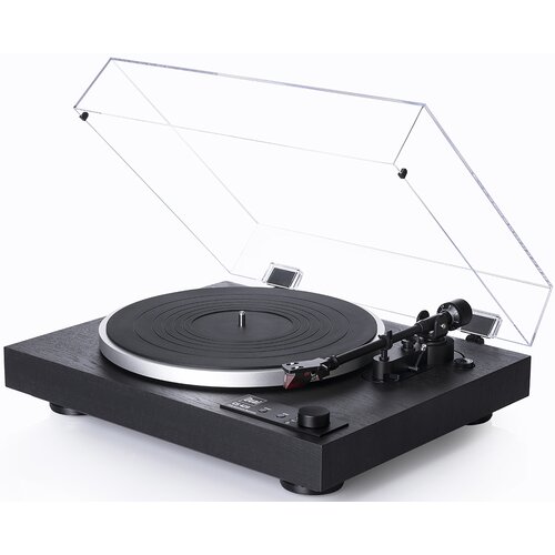 Gramofon DUAL CS 429 Czarny, Automatyczny, Napęd paskowy,PrędkośĆ odtw. 33,45,78 obr./min,Przedwzmacniacz