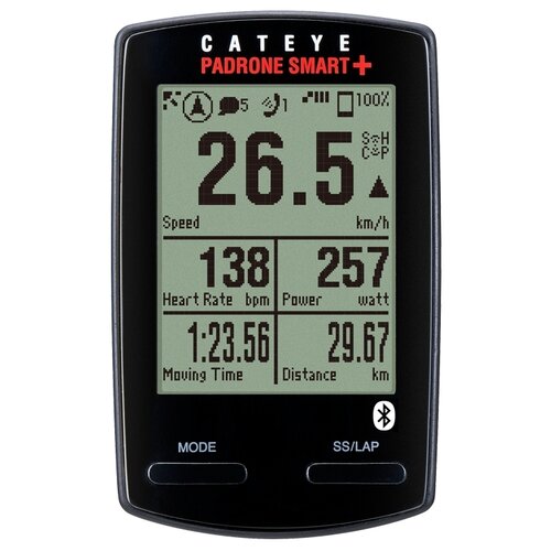 Licznik rowerowy CATEYE Padrone Smart+ CC-SC100B + ISC-12 + HR-12