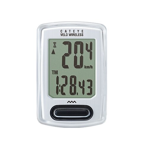 Licznik rowerowy CATEYE Velo Wireless CC-VT230W Biały