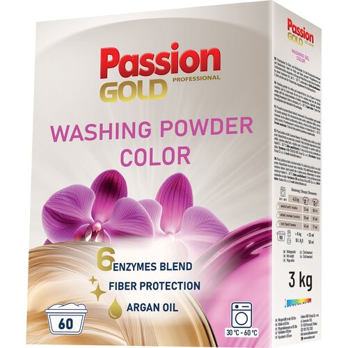 Proszek do prania PASSION GOLD Professional Color 3 kg
