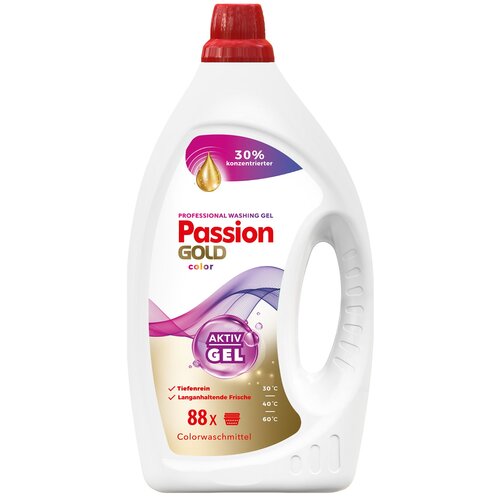 Żel do prania PASSION GOLD Professional Color 3520 ml