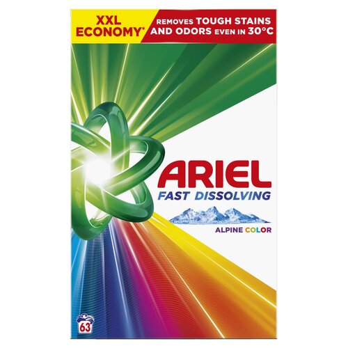 Proszek do prania ARIEL Fast Dissolving Alpine Fresh Color 3.46 kg