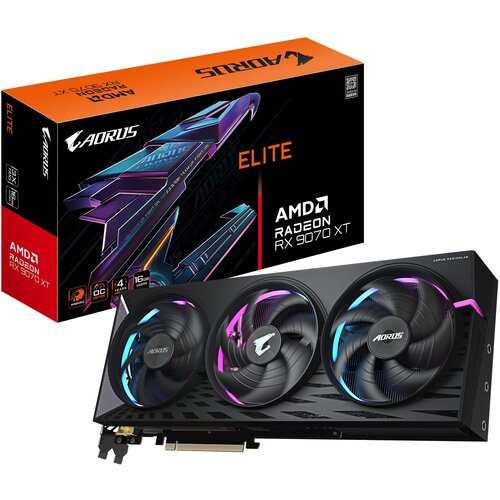 Karta graficzna GIGABYTE Aorus Radeon RX 9070 XT Elite 16GB