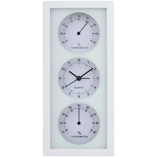 Budzik ARTICASA 26 cm Biały