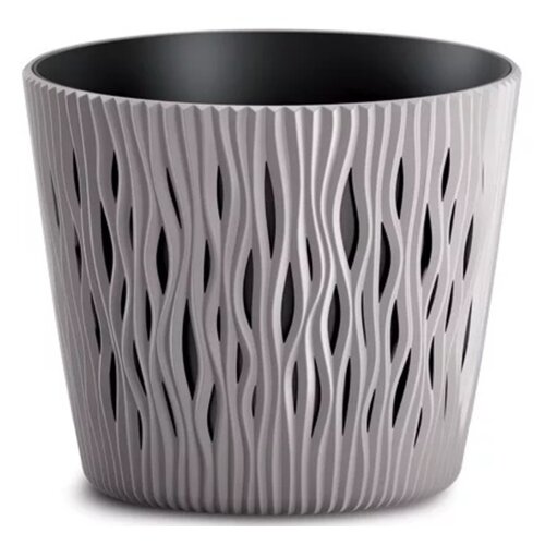 Doniczka PROSPERPLAST Sandy Round DSR190-7529U 3L