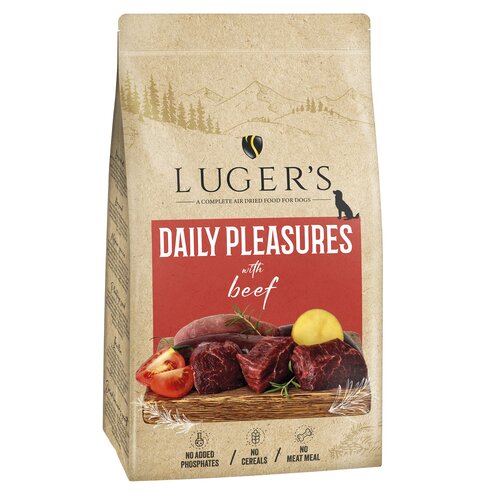 Karma dla psa suszona LUGER'S Daily Pleasures Wołowina 80 g