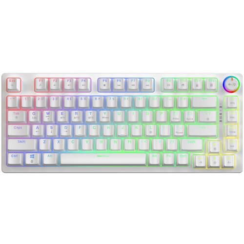 Klawiatura SAVIO Phenix White Gateron Yellow ABS