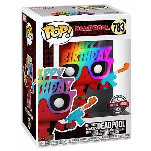 Figurka FUNKO Pop Deadpool Birthday Glasses
