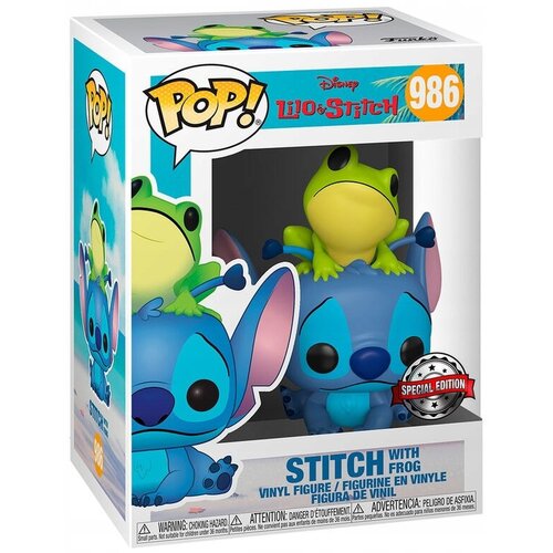 Figurka FUNKO Pop Disney Lilo & Stitch Stitch with Frog