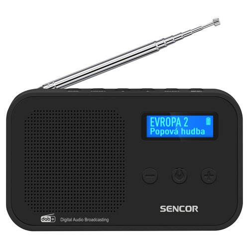 Radio SENCOR SRD 7200 B Przenośne Czarny