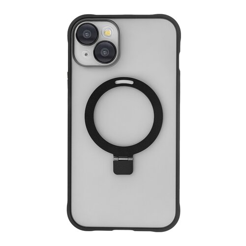 Etui TECTO SHIELD Ring Secure Mag do Apple iPhone 13 Przezroczysto-czarny