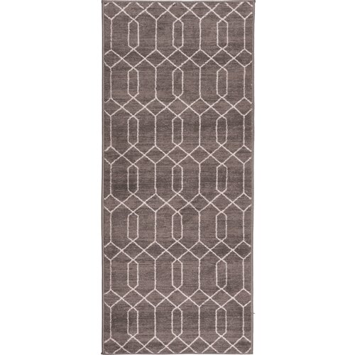 Dywan MULTIDECOR Epic Print 67 x 160 cm Szary