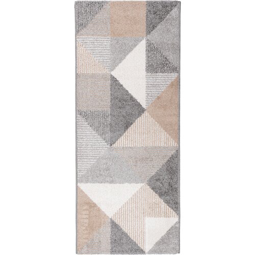 Dywan MULTIDECOR Velutto 67 x 160 cm Szaro-beżowy