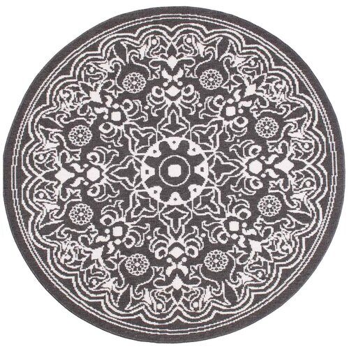 Dywan zewnętrzny MULTIDECOR Delmar 508114 120 cm Czarny