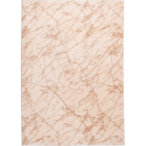 Dywan MULTIDECOR Loren Print 80 x 150 cm Beżowy Kamień