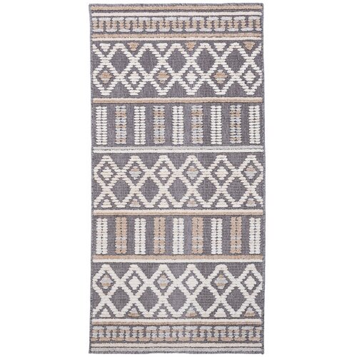 Dywan MULTIDECOR Nepal 120 x 180 cm Geometria Antracyt