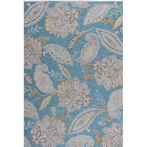 Dywan wewnętrzny MULTIDECOR Piar pnącze 160 x 230cm Turkusowy