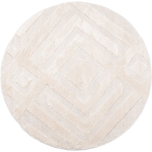 Dywan MULTIDECOR Pisa 507907 160 x 160 cm Kremowy