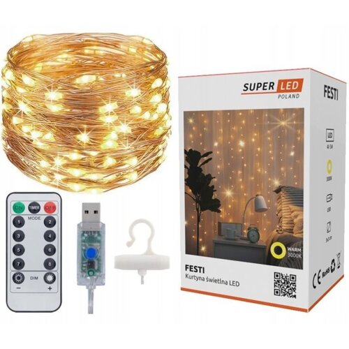 Kurtyna LED EXTRALINK EX.73189 3 x 3 m USB