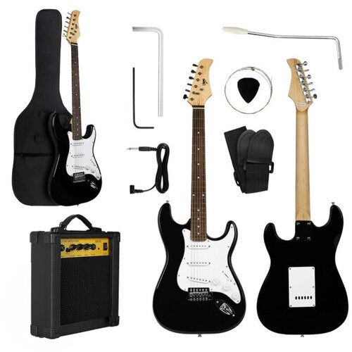 Gitara elektryczna V-TONE ESST39 BK Zestaw + Wzmacniacz