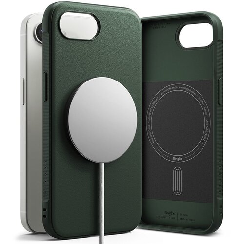 Etui RINGKE Onyx Magnetic MagSafe do Apple iPhone 16e Ciemno-zielony