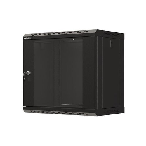 Szafa RACK LANBERG 19" 9U WF03-5309-10B 540 x 350 mm, Wisząca Czarny