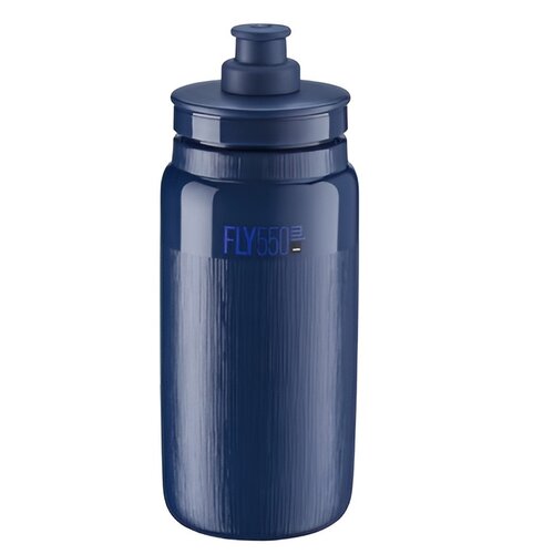 Bidon ELITE Fly Tex 550 ml Ciemnoniebieski