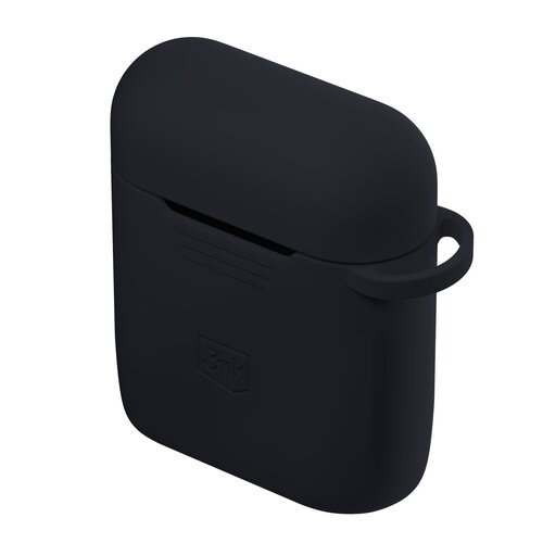 Etui na słuchawki 3MK Silicone Case do Apple AirPods 4 Czarny