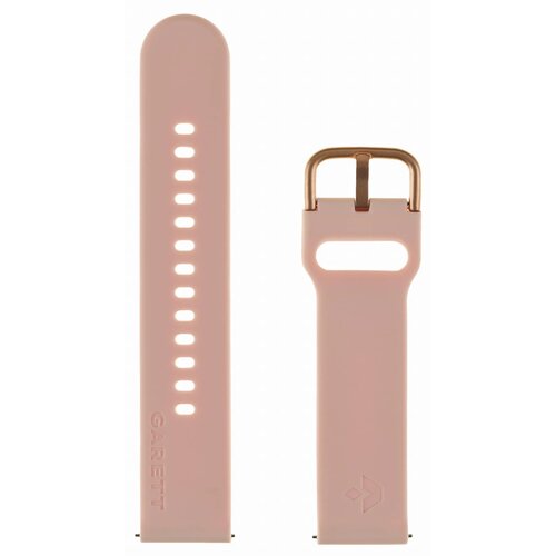 Pasek GARETT Silikonowy (20 mm) Różowy