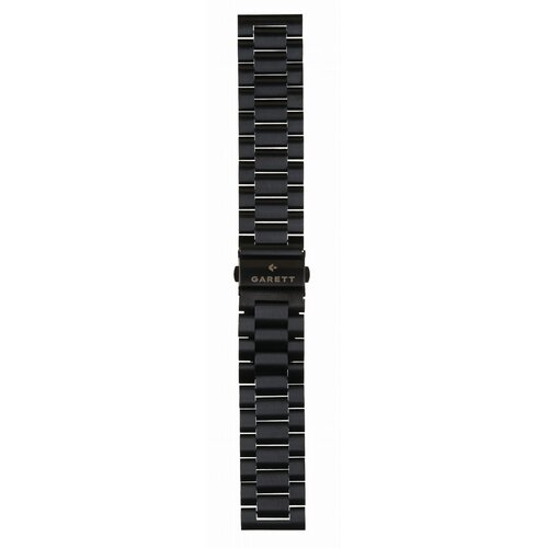 Pasek GARETT Stalowy (22 mm) V Czarny