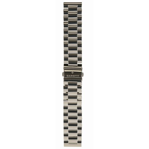 Pasek GARETT Stalowy (22 mm) V Srebrny