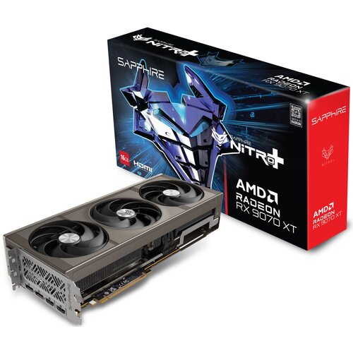 Karta graficzna SAPPHIRE Nitro+ Radeon RX 9070 XT OC 16GB