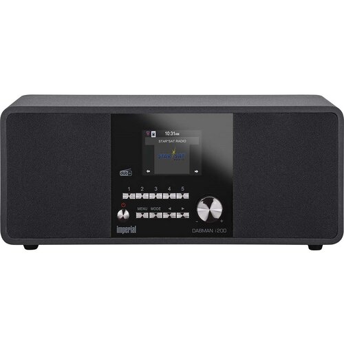 Radio IMPERIAL Dabman i200 DAB+ Cyfrowe Internetowe Czarny