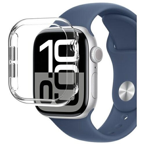 Etui ARAREE Nukin do Apple Watch 10 (42mm) Przezroczysty