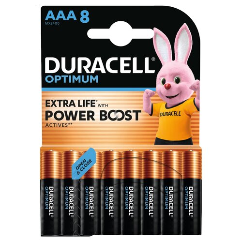 Bateria AAA DURACELL Optimum (8 szt.)