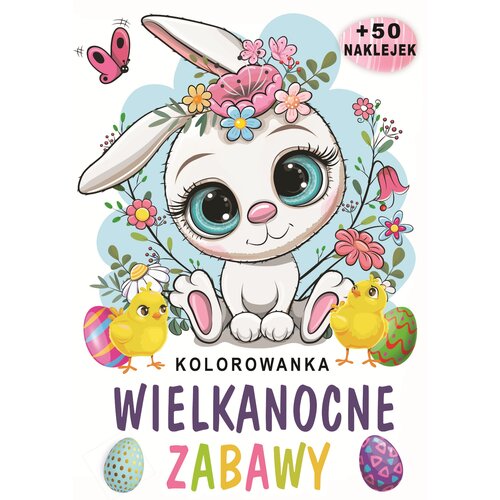 Kolorowanka Wielkanocne zabawy (miękka okładka)