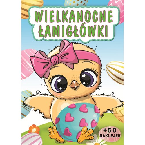 Książka z zadaniami Wielkanocne łamigłówki Agnieszka Bienias vel Bieniak (miękka okładka)