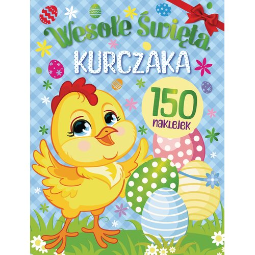 Książka z zadaniami Wesołe Święta kurczaka (miękka okładka)