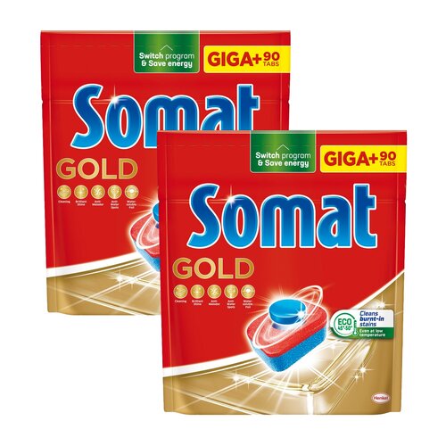 Tabletki do zmywarek SOMAT Gold - 180 szt.