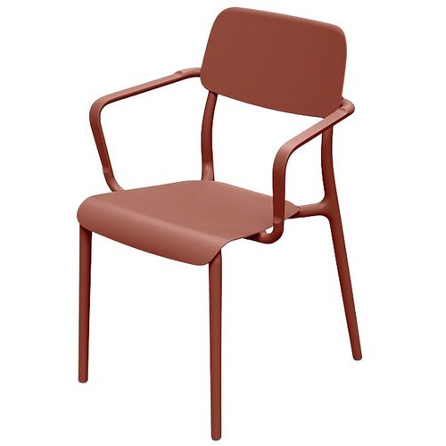 Krzesło ogrodowe FERNE Rimo FRIK658-7600C Czerwony