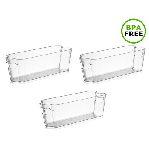 Organizer do lodówki EASYFORM Clear S 3 L (3 szt.)